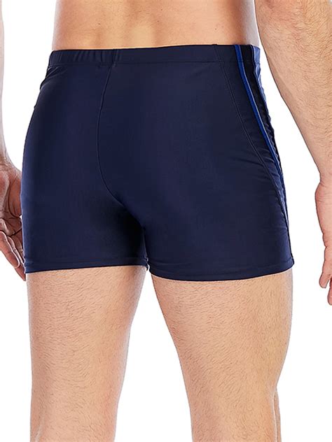 Lelinta Mens Swim Shorts Trunks Swimwear Underwear Boxer Briefs Surf