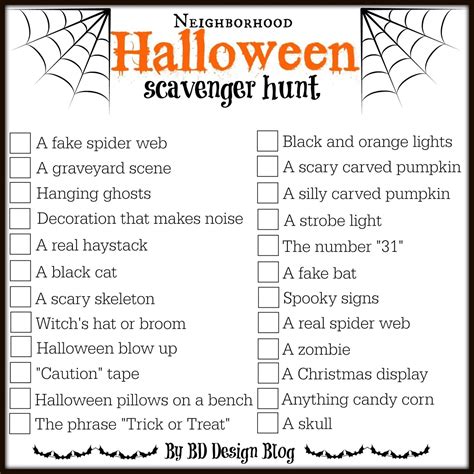 10 Stunning Halloween Scavenger Hunt Ideas For Kids 2024