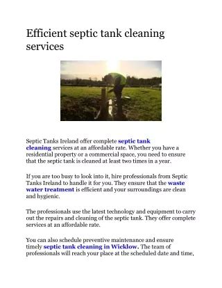 Ppt Septic Tank Cleaning Service Tacoma Powerpoint Presentation Free