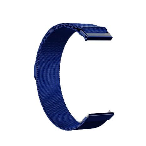 Withings Scanwatch Light Milanaise Armband Blau Smartwatcharmbaender De