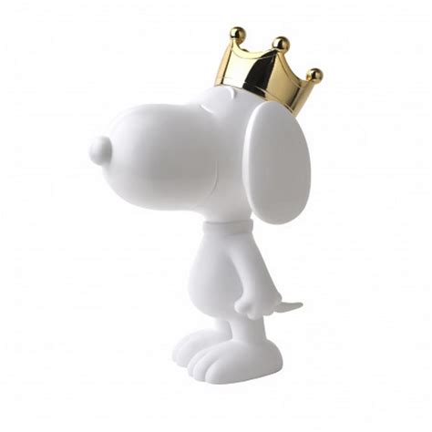 Snoopy Crown Matt Chromed Wh Te Gold Cm Peast Mameor