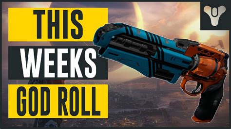 Destiny Weekly Vendor God Roll The Palindrome Youtube