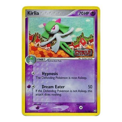 Kirlia 31108 Ex Power Keepers Reverse Holo Uncommon Pokemon Card Near