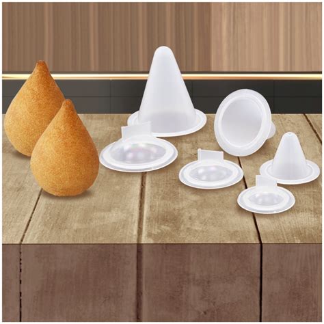 Kit Formas Para Fazer Coxinha Modeladora Tamanhos Keita Shopee Brasil