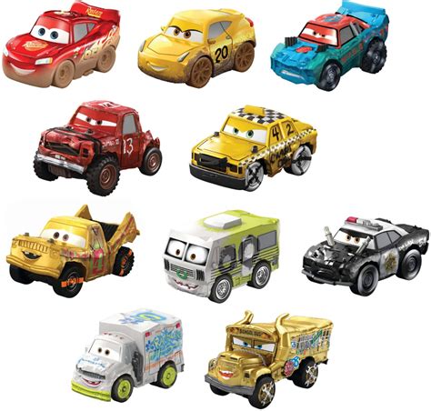 Best Buy Disney Pixar Cars Mini Racers 10 Pack Styles May Vary Gkg08