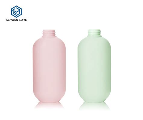 Custom 500ml Unique Luxury Pink Shower Gel Conditioner Shampoo HDPE