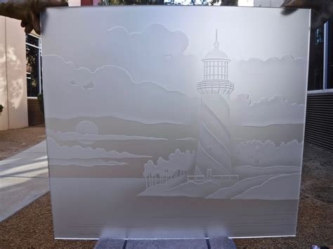 Custom Etched Glass Windows - Glass Designs