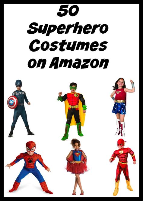 50 Affordable Boys and Girls' Superhero Costume Ideas