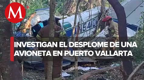 Se Desploma Avioneta En Puerto Vallarta Hay Dos Lesionados V Deo