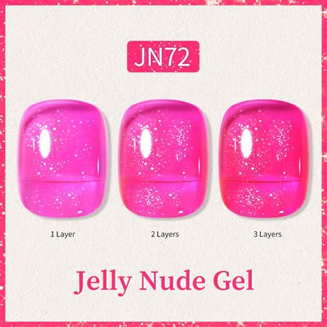 BORN PRETTY ml Jelly Nude Seri Kalıcı Oje JN