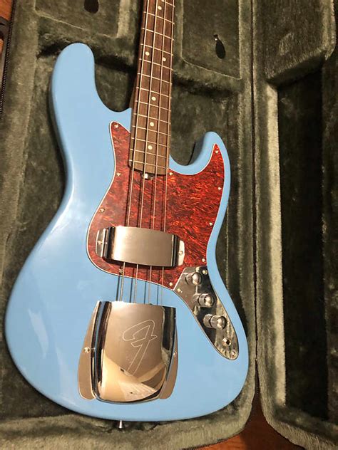 Fender Standard Jazz Bass With Rosewood Fretboard Daphne Blue Reverb