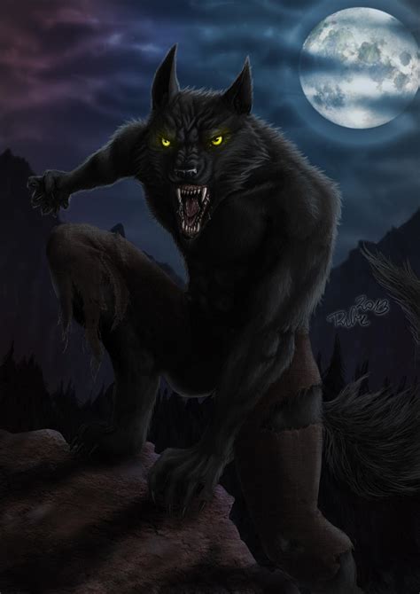 Halloween 2013-1 - Werewolf by Rufciu on DeviantArt