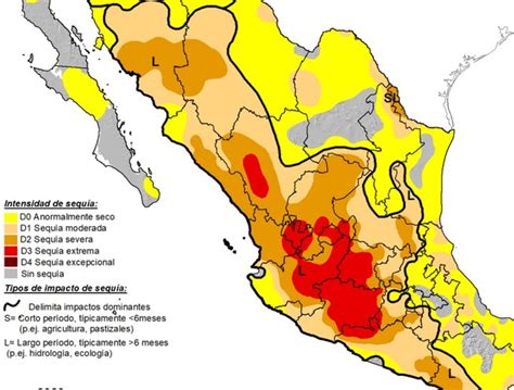 Seis municipios de Durango caen en sequía extrema