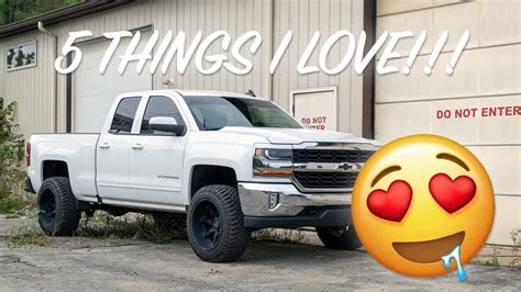 5 Things I Love About My 2018 Chevy Silverado Youtube