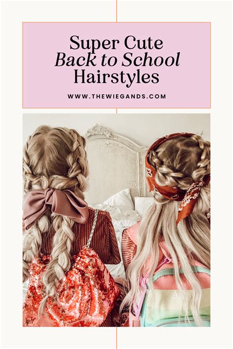 Back To School Hairstyles - Casey Wiegand of The Wiegands