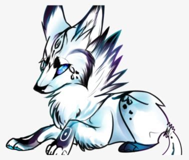 Drawn Werewolf Cute - Wolf Cute Animal Drawings , Free Transparent Clipart - ClipartKey