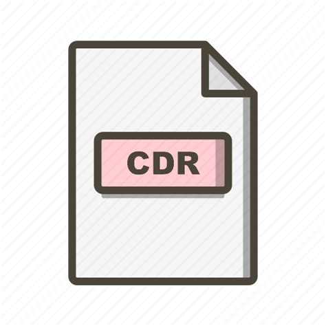 Cdr, file, format icon - Download on Iconfinder