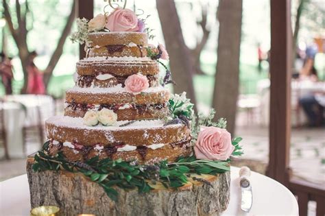 Explore Naked And Semi Naked Wedding Cakes That Take The Cake