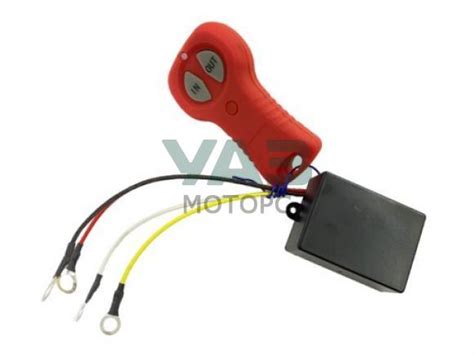 Купить Пульт дистанционного управления для лебедки 12V (красный)