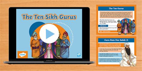 10 Sikh Gurus Intermediate PowerPoint (Teacher-Made)