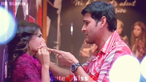 Mahesh Babu Samantha Akkineni Kiss Status Lips Kiss Hot Kissi 4k