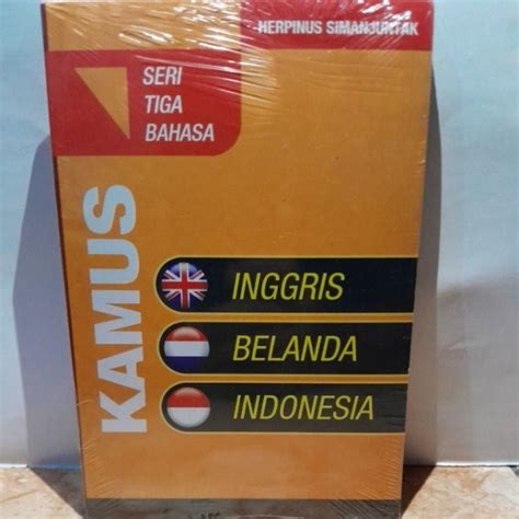 Jual BUKU KAMUS SERI TIGA BAHASA INGGRIS BELANDA INDONESIA Shopee