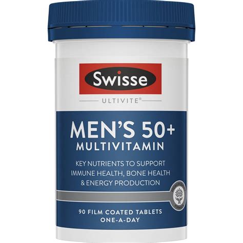 Swisse Ultivite Mens 50 Multivitamin Tablets 90 Tablets Woolworths