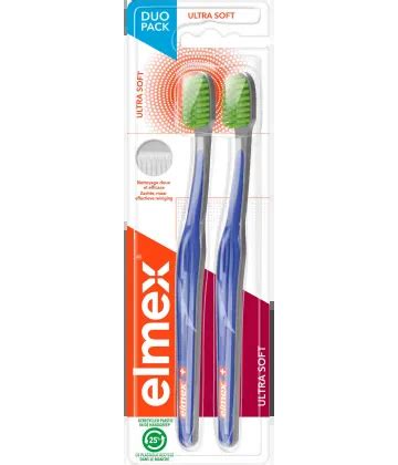 Elmex Brosse à Dents Anti caries Ultra Soft Pas Cher Brosses à dents