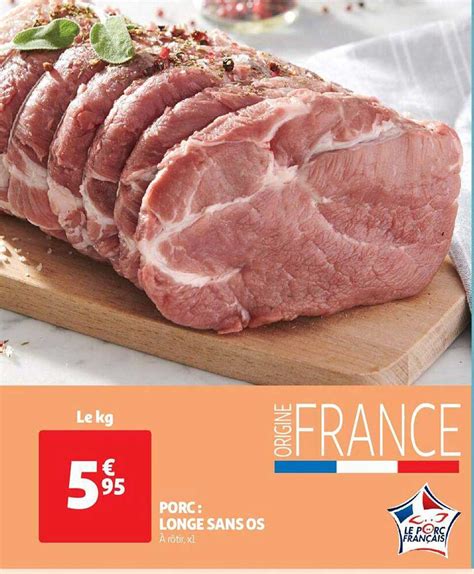 Promo Porc Longe Sans Os Chez Auchan ICatalogue Fr