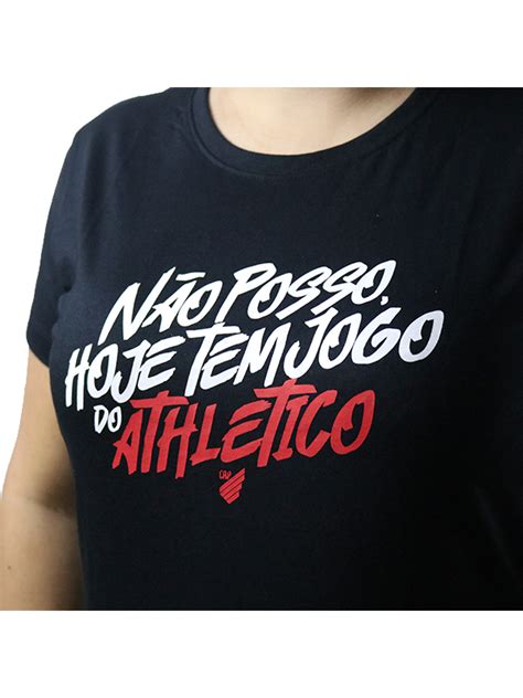 Athletico Paranaense Camisa Feminina Athletico Paranaense N O Posso