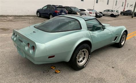 Corvettes On Ebay Rare Silver Green Corvette Corvette Sales