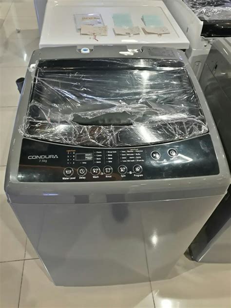 Condura Washing Machine Fully Automatic Top Load Tv Home Appliances