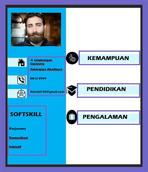 Cara Membuat Cv Yang Menarik Di Word Cakenelo