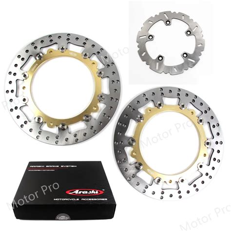 For Bmw R1200GS 2004 2014 Front Rear Brake Disc Disk Rotor Kit