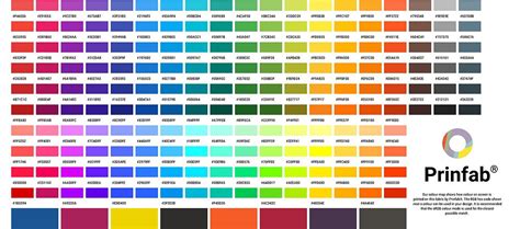 Create A Color Chart