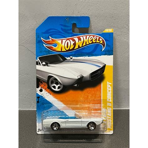 美版初版老卡 Hot Wheels 風火輪 Ford Mustang II Concept 福特 野馬 蝦皮購物