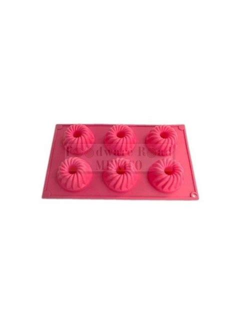 Molde De Silic N Para Hornear Mini Bundt Cm Cav