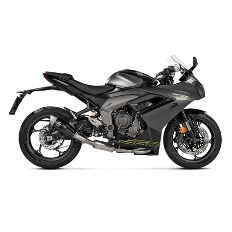 Ligne Complète Akrapovic Titane Triumph 660 Daytona 2024