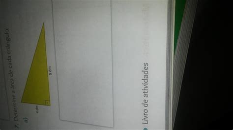 Me Ajude Pfvv Pra Hj Determine A Area De Cada Triangulo Vou Dar