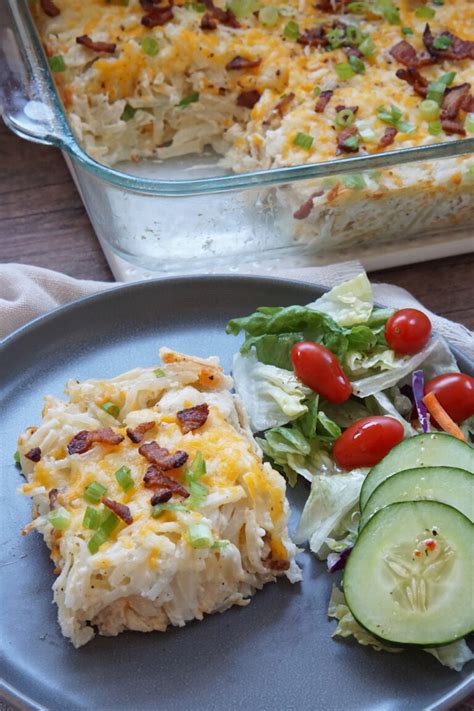 Chicken Hashbrown Casserole A Food Lover S Kitchen