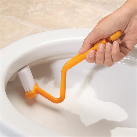 Under the Rim Toilet Cleaning Brush - Toilet Brush - Walter Drake