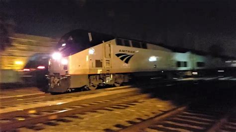 Hd Amtrak Southwest Chief And Bnsf In Riverside Youtube