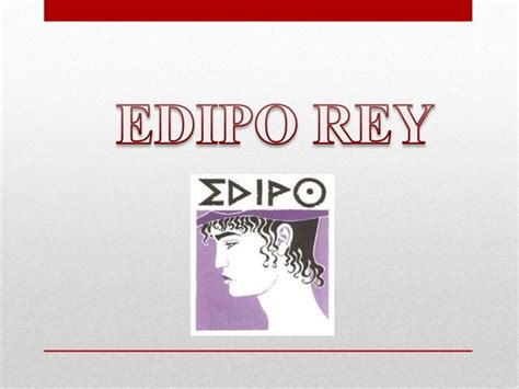 Analisis Literario De Edipo Rey Ppt