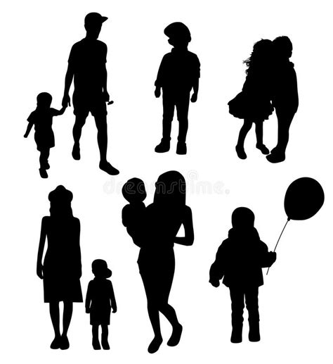 Women Silhouettes Stock Vector Illustration Of Party 91925339