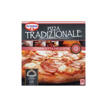 Dr Oetker Pizza Tradizionale Pancetta Delicata 375g Bestellen Jumbo