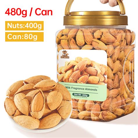 Mr Squirrel Almonds Nuts Roasted Almonds Nuts Milk Fragrance Whole