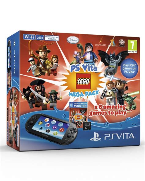 Konzole Playstation Vita Slim Gb Karta Lego Megapack Psp