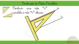 Construção de retas paralelas e perpendiculares 6º ano Doovi