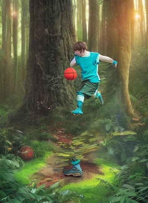 A Hobbit Wearing Hiking Boots And Teal Gloves Playing Stable