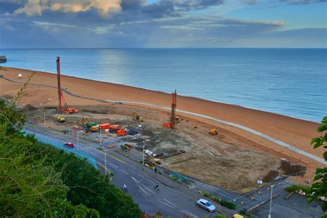 Work re-starts - Seafront Development - Folkestone Harbour Company